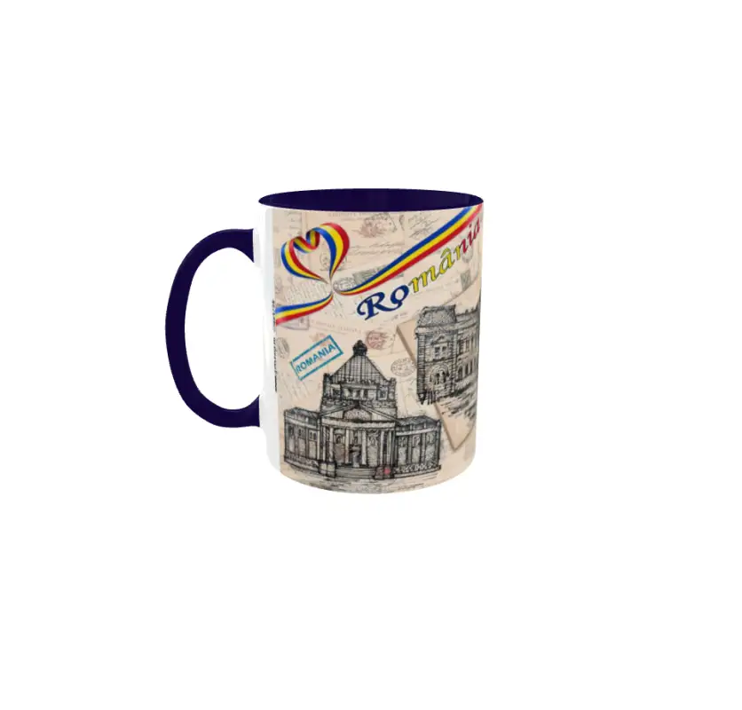 Arad romania, cana ceramica, 330ml, model cgs1758
